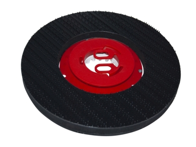 Treibteller für Pads bis 325 mm Vollhaftbelag schwarz mit Moosgummi